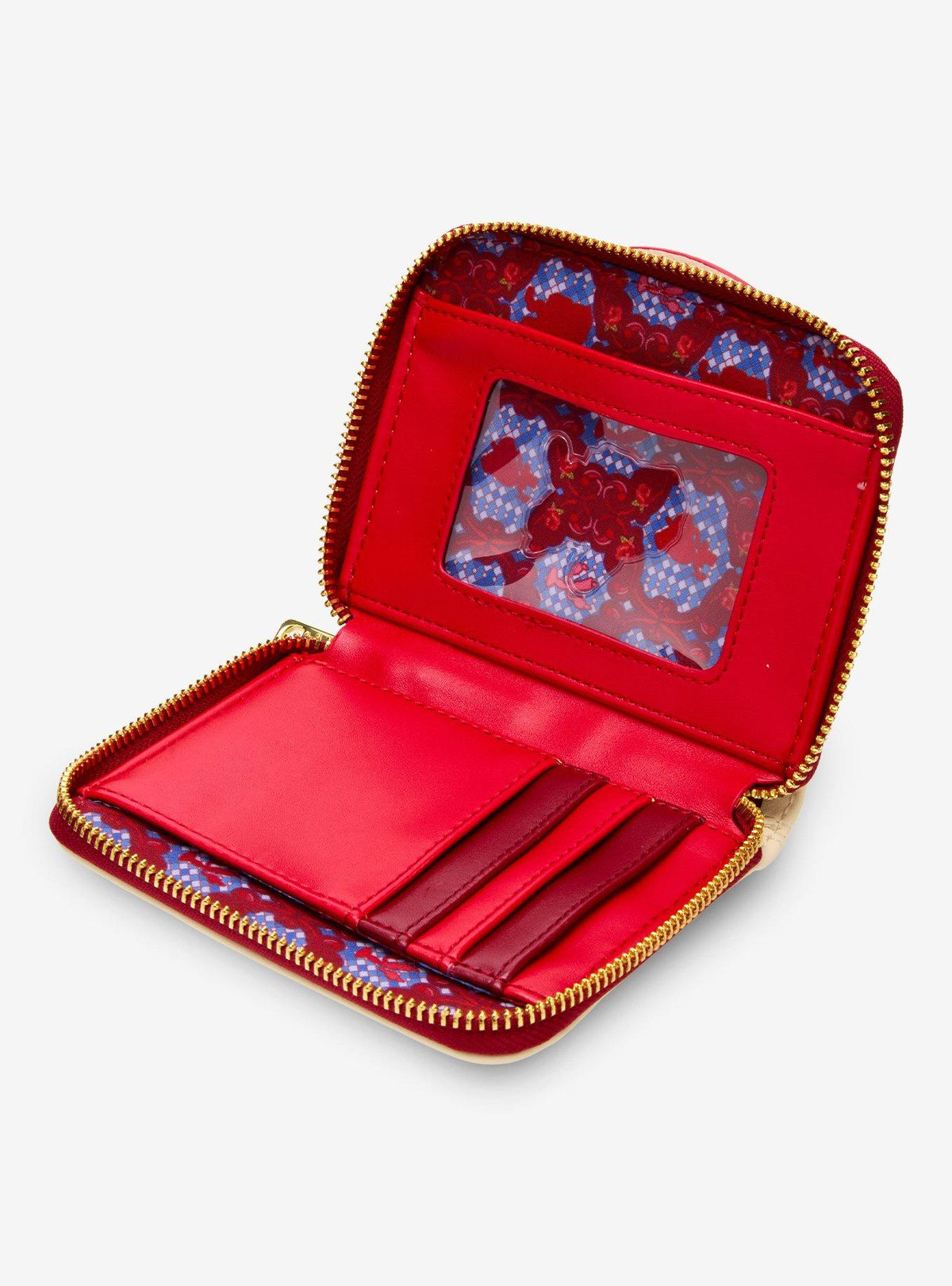 Beauty and the Beast Belle Stained Glass Portrait Wallet