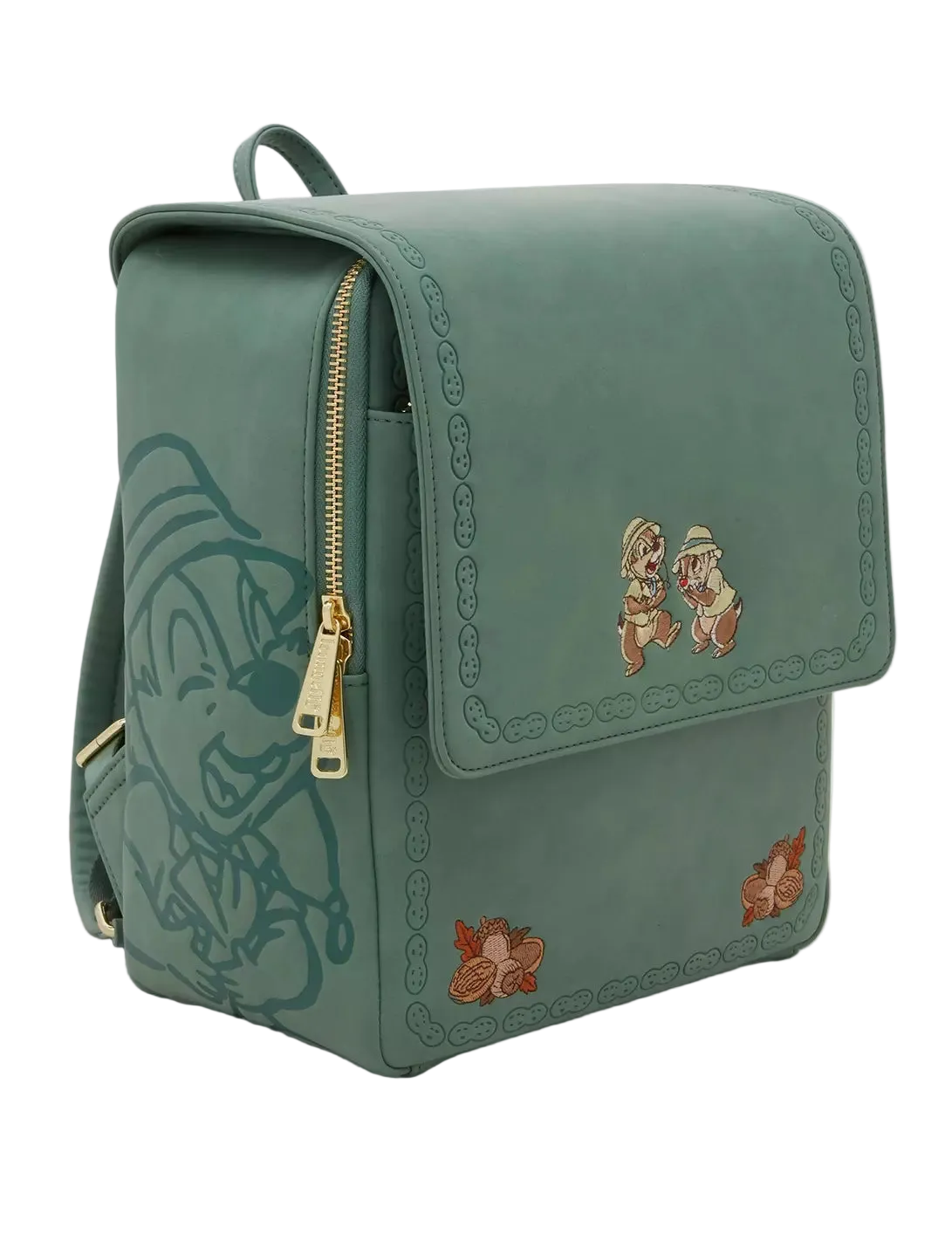Chip & Dale Embroidered Mini Backpack Exclusive Loungefly Disney