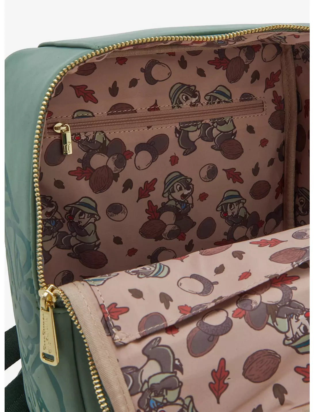 Chip & Dale Embroidered Mini Backpack Exclusive Loungefly Disney