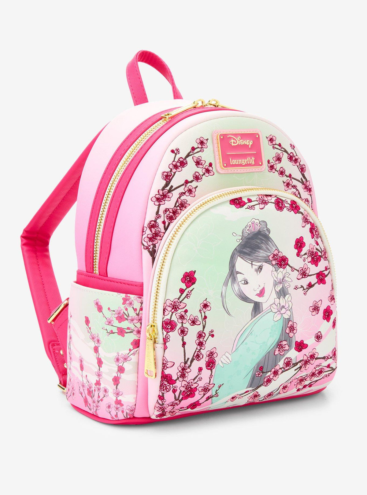 Mulan Cherry Blossom Mini Backpack