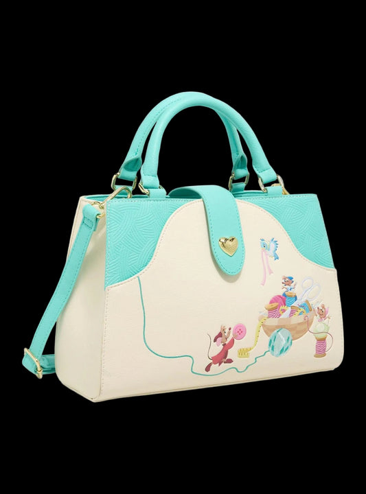 Cinderella Mice & Birds Convertible Crossbody Bag