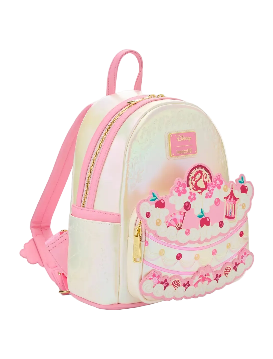 Mulan Cake Iridescent Mini Backpack Exclusive Loungefly Disney