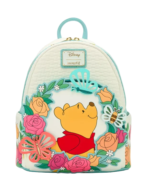 Winnie the Pooh Floral Mini Backpack Exclusive Loungefly Disney