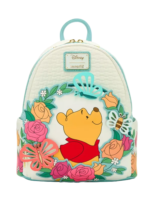 Winnie the Pooh Floral Mini Backpack Exclusive Loungefly Disney
