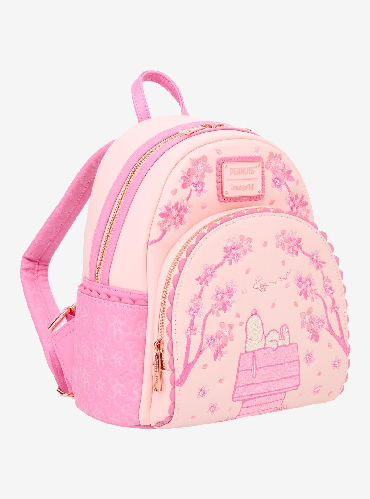 Peanuts Cherry Blossom Snoopy Mini Backpack