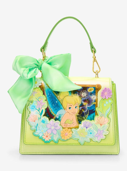 Tinker Bell Flower Iridescent Crossbody Bag front