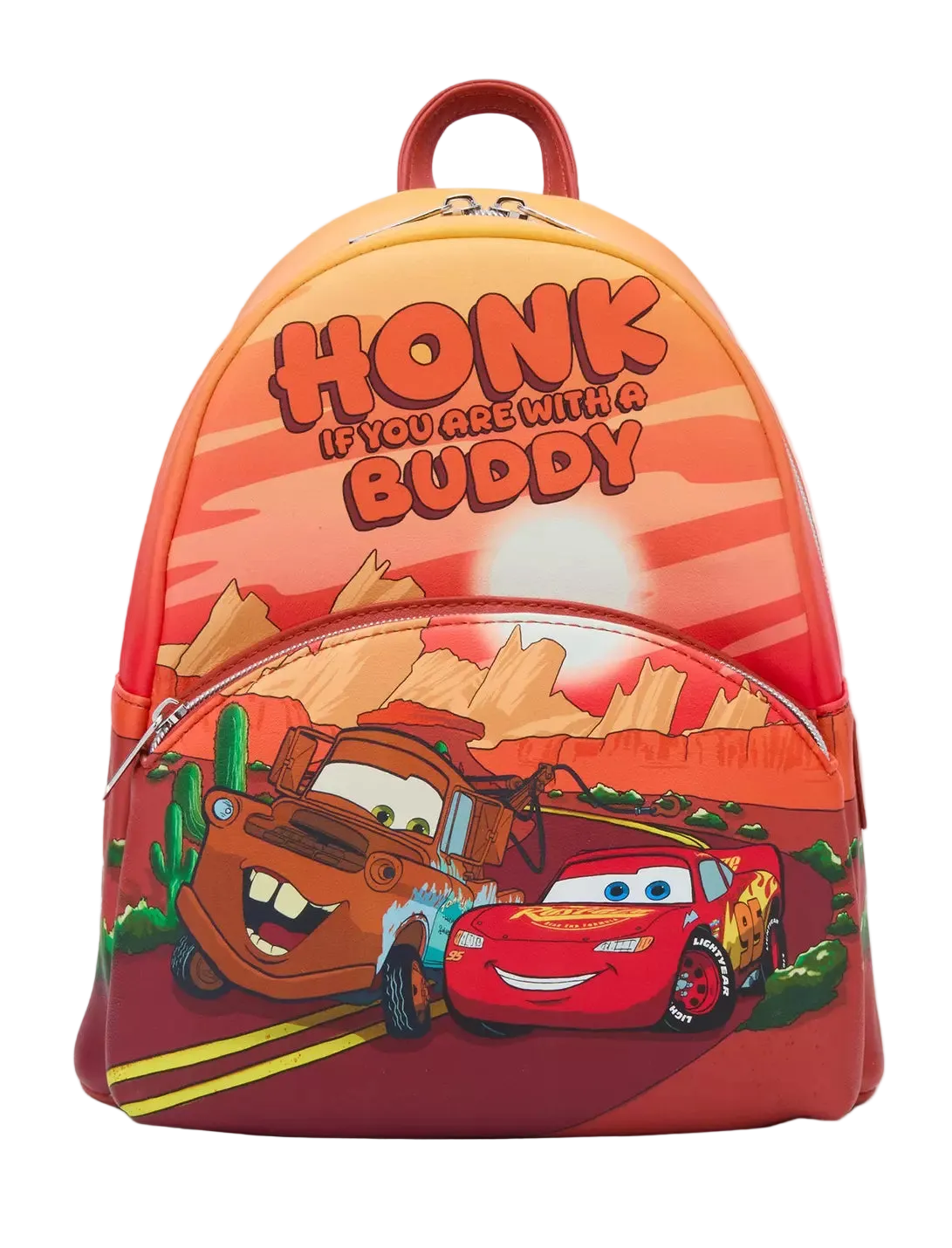 Cars Duo Radiator Springs Mini Backpack Loungefly Disney Pixar