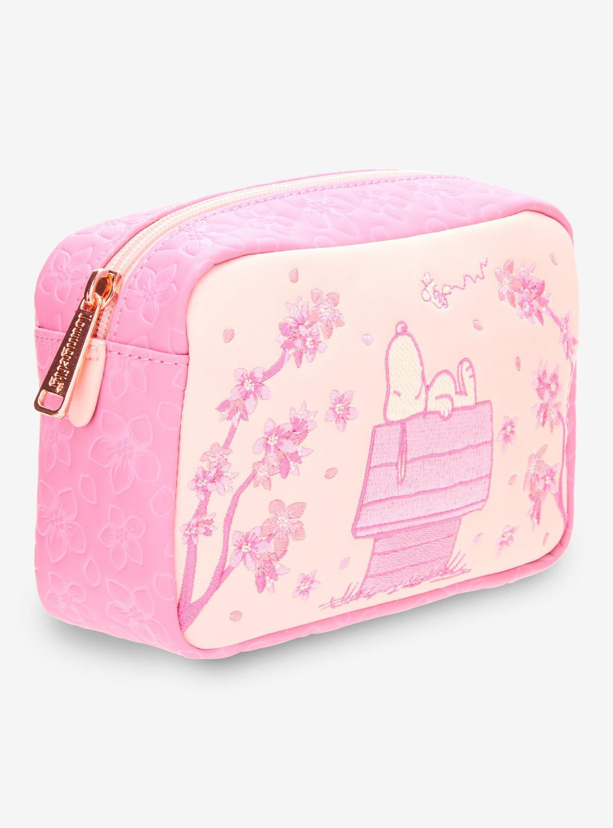 Peanuts Snoopy Cherry Blossom Cosmetic Bag