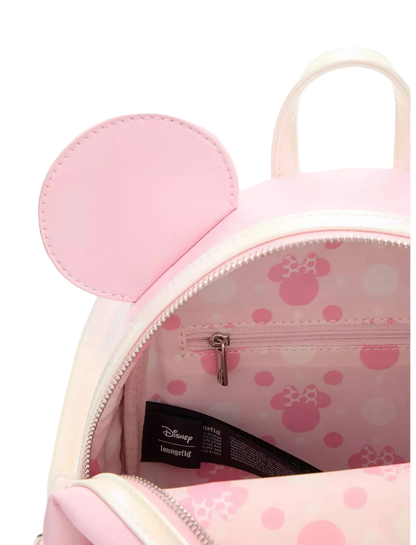Minnie Mouse Rhinestone Bow Figural Mini Backpack Exclusive Loungefly Disney