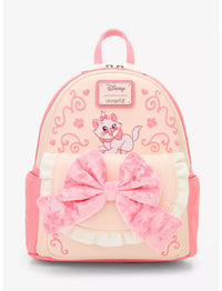 Marie Velvet Bow Mini Backpack Exclusive Loungefly Disney The Aristocats