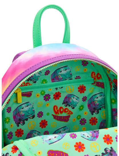 Cars Fillmore Tie-Dye Mini Backpack Exclusive Loungefly Disney Pixar