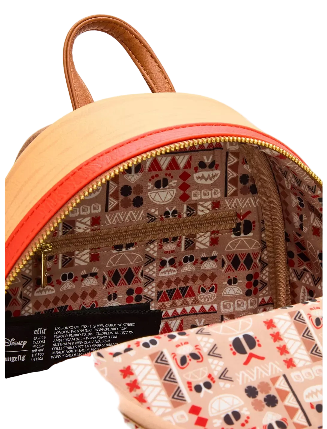 Moana Kakamora Allover Print Mini Backpack Exclusive Loungefly Disney