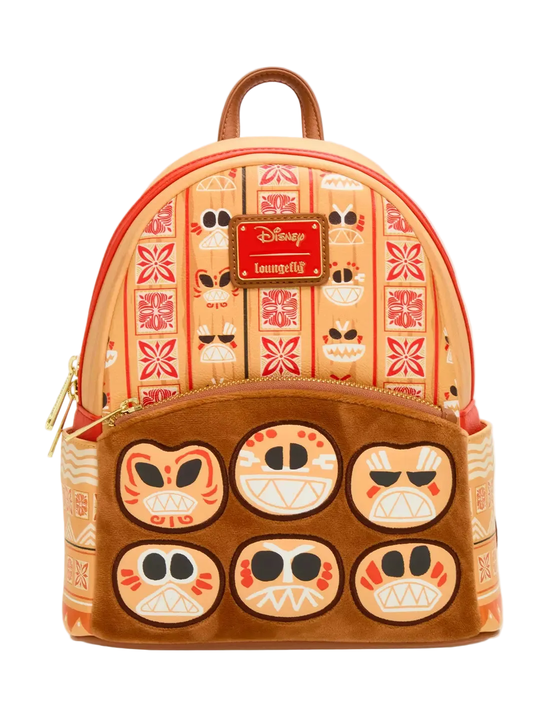 Moana Kakamora Allover Print Mini Backpack Exclusive Loungefly Disney