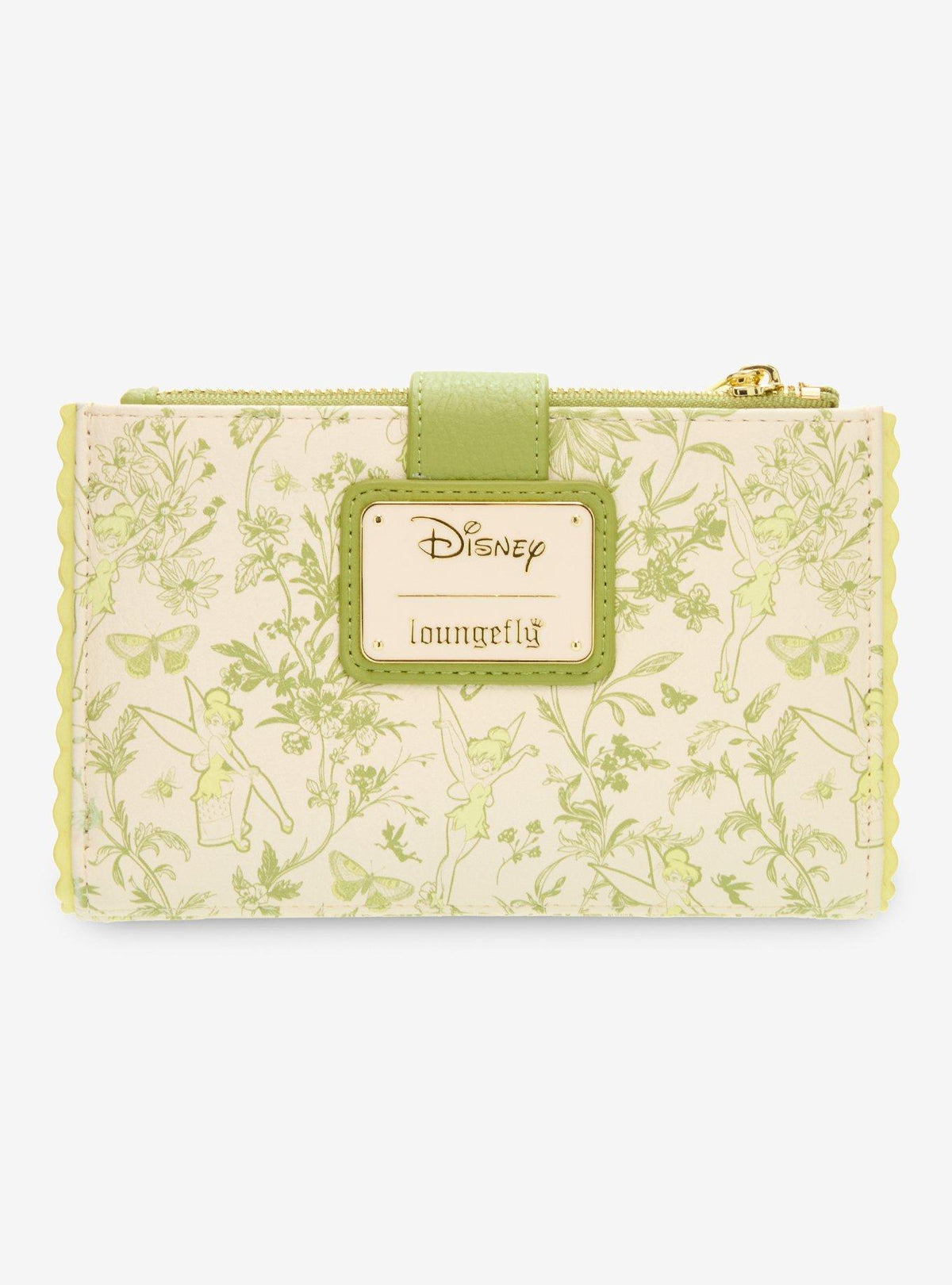 Peter Pan Tinker Bell Floral Allover Print Wallet
