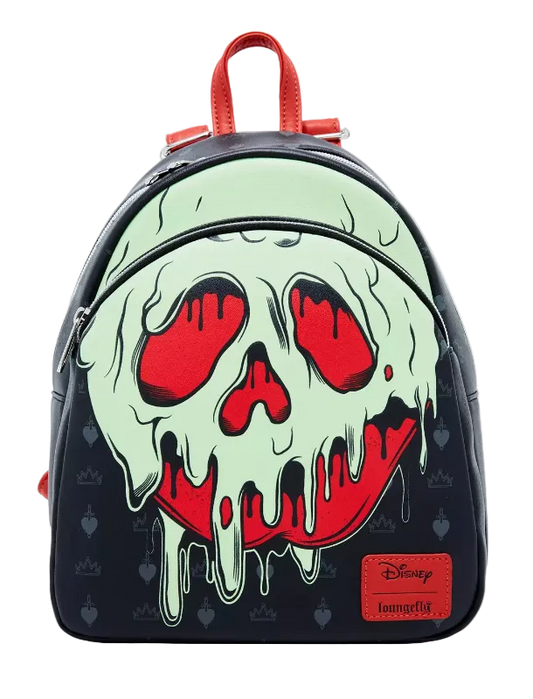 Poison Apple Glow-In-The-Dark Mini Backpack Loungefly Disney Snow White And The Seven Dwarfs