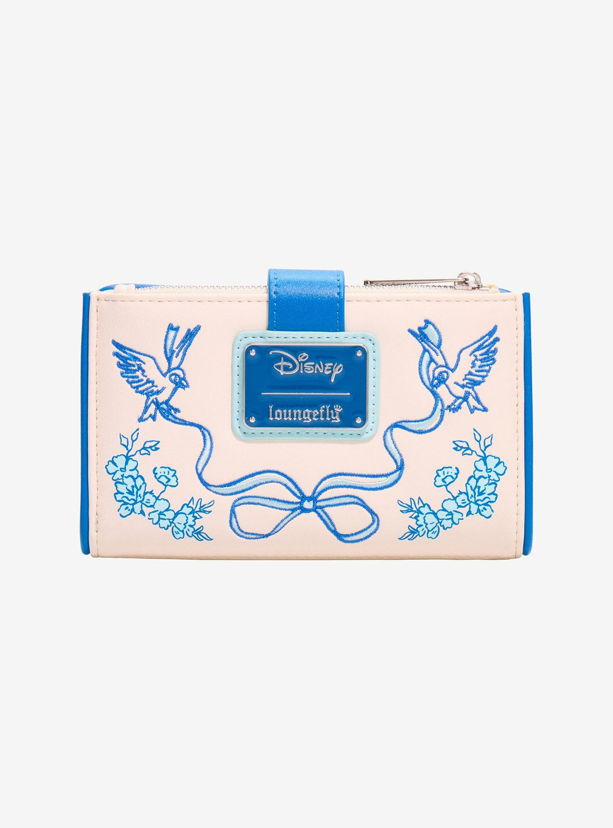 Cinderella Tonal Floral Jaq & Gus Wallet