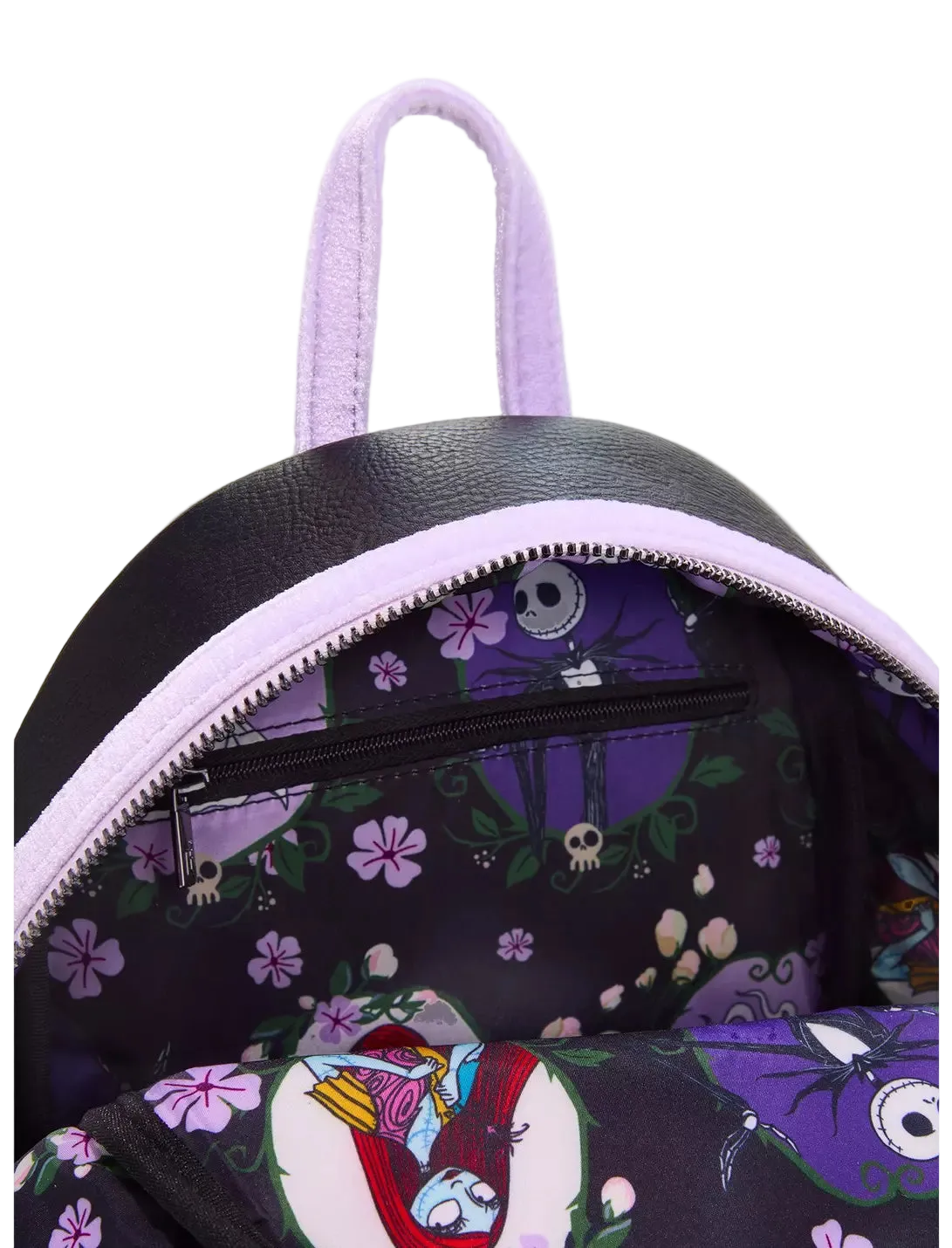The Nightmare Before Christmas Floral Mini Backpack Exclusive Loungefly Disney