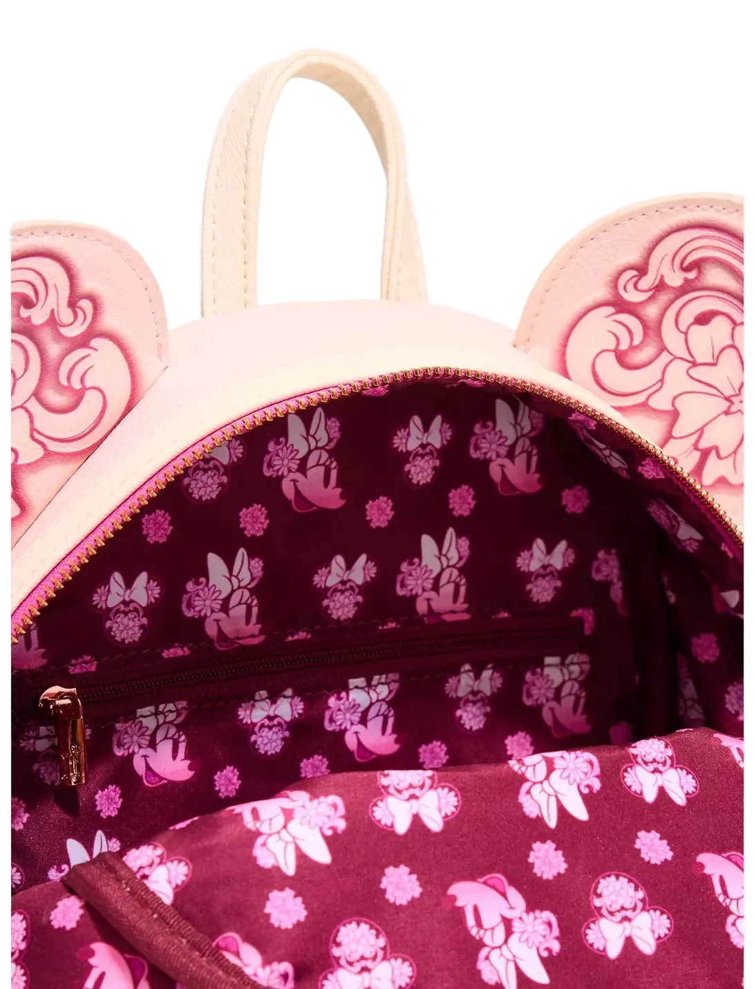 Minnie Mouse Floral Ears Mini Backpack Exclusive Loungefly Disney