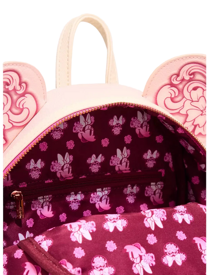 Minnie Mouse Floral Ears Mini Backpack Exclusive Loungefly Disney