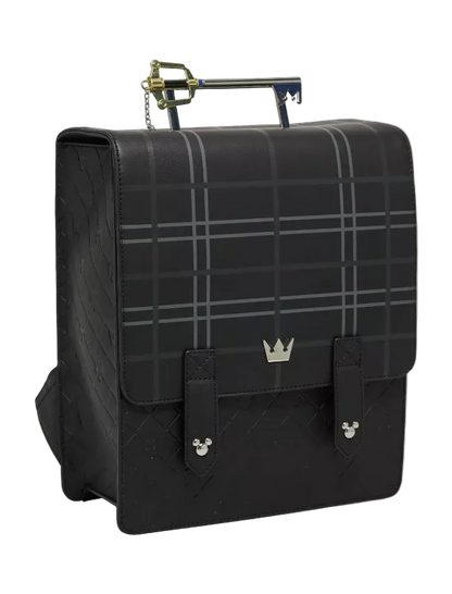 Kingdom Hearts Plaid Keyblade Mini Backpack Exclusive Loungefly Disney