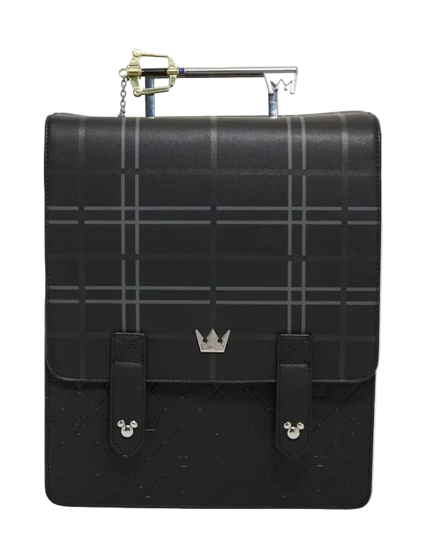 Kingdom Hearts Plaid Keyblade Mini Backpack Exclusive Loungefly Disney