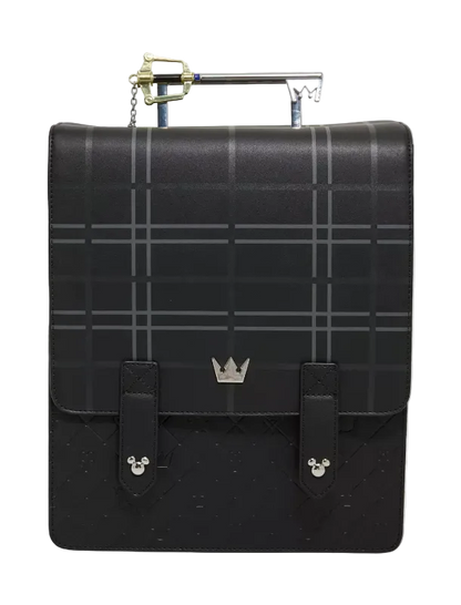 Kingdom Hearts Plaid Keyblade Mini Backpack Exclusive Loungefly Disney