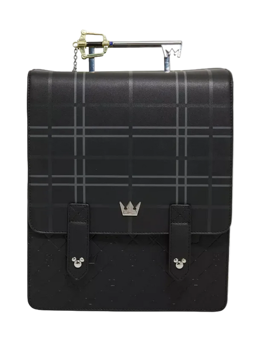 Kingdom Hearts Plaid Keyblade Mini Backpack Exclusive Loungefly Disney