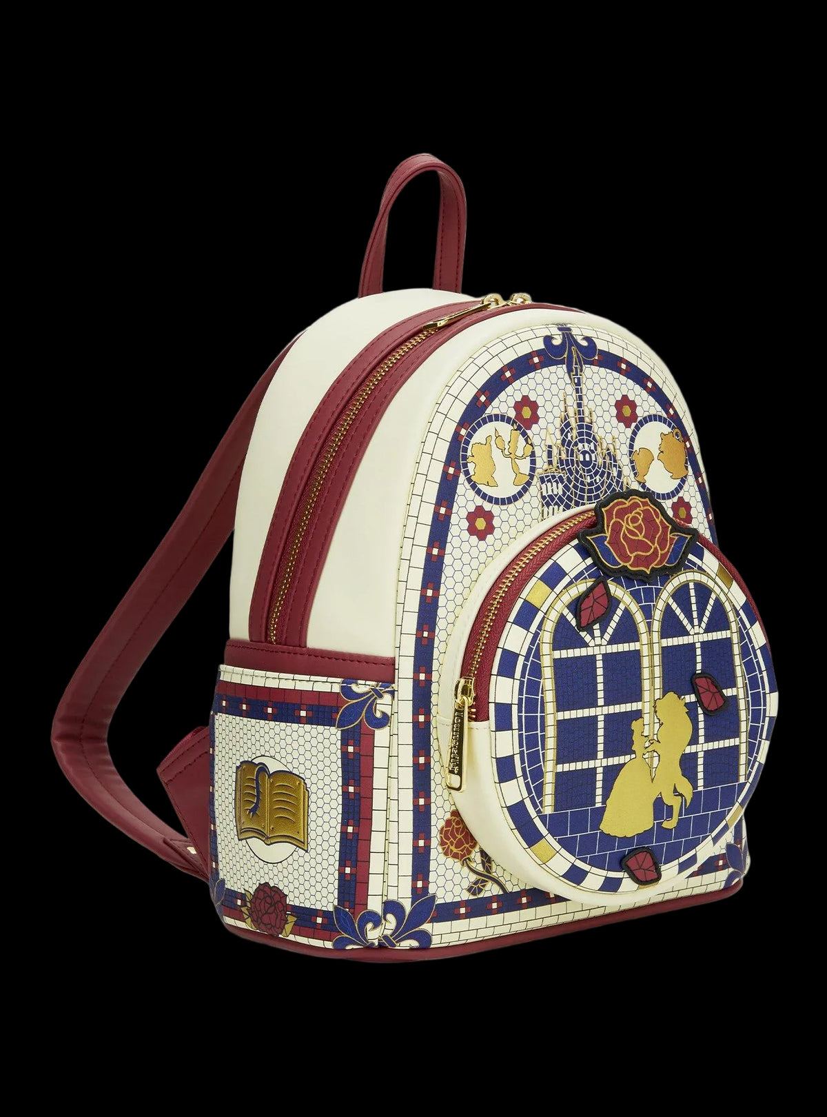 Beauty and the Beast Mosaic Mini Backpack