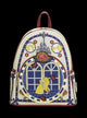 Beauty and the Beast Mosaic Mini Backpack front