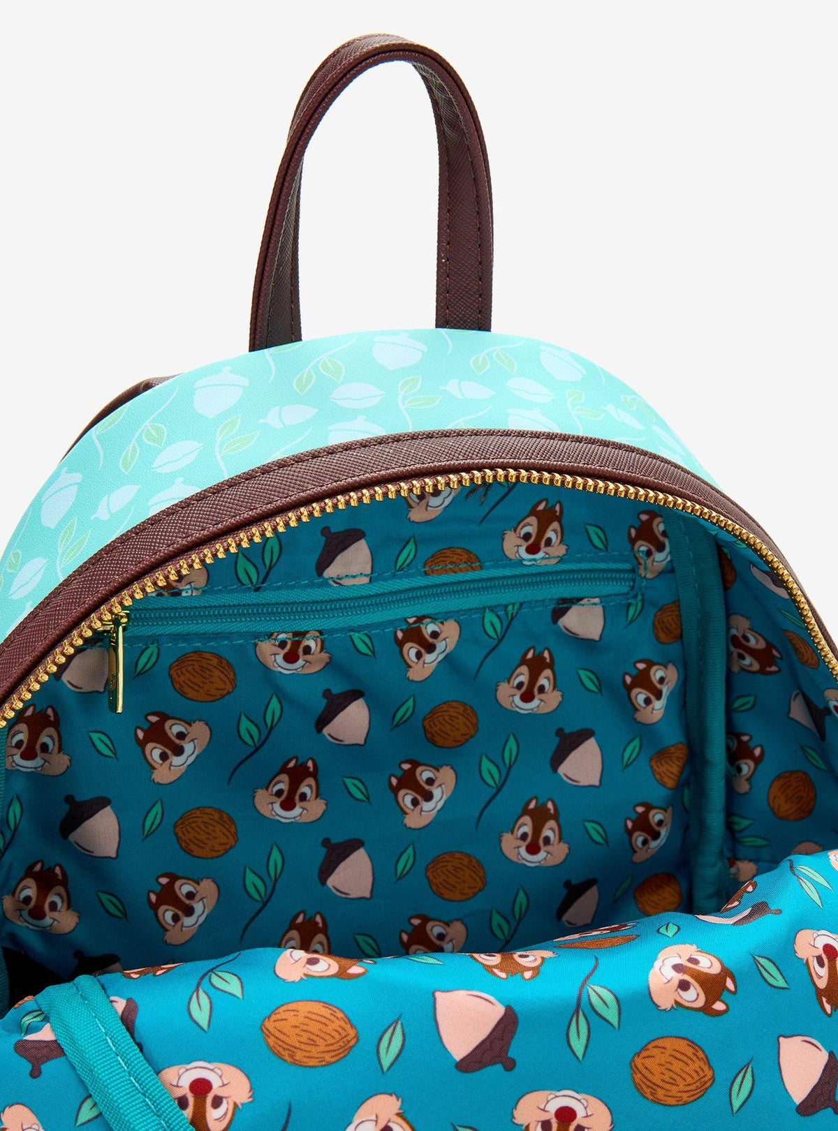Chip & Dale Acorn Pile Chenille Mini Backpack
