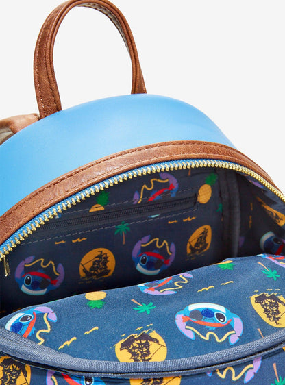 Lilo & Stitch Pirate Stitch Figural Mini Backpack