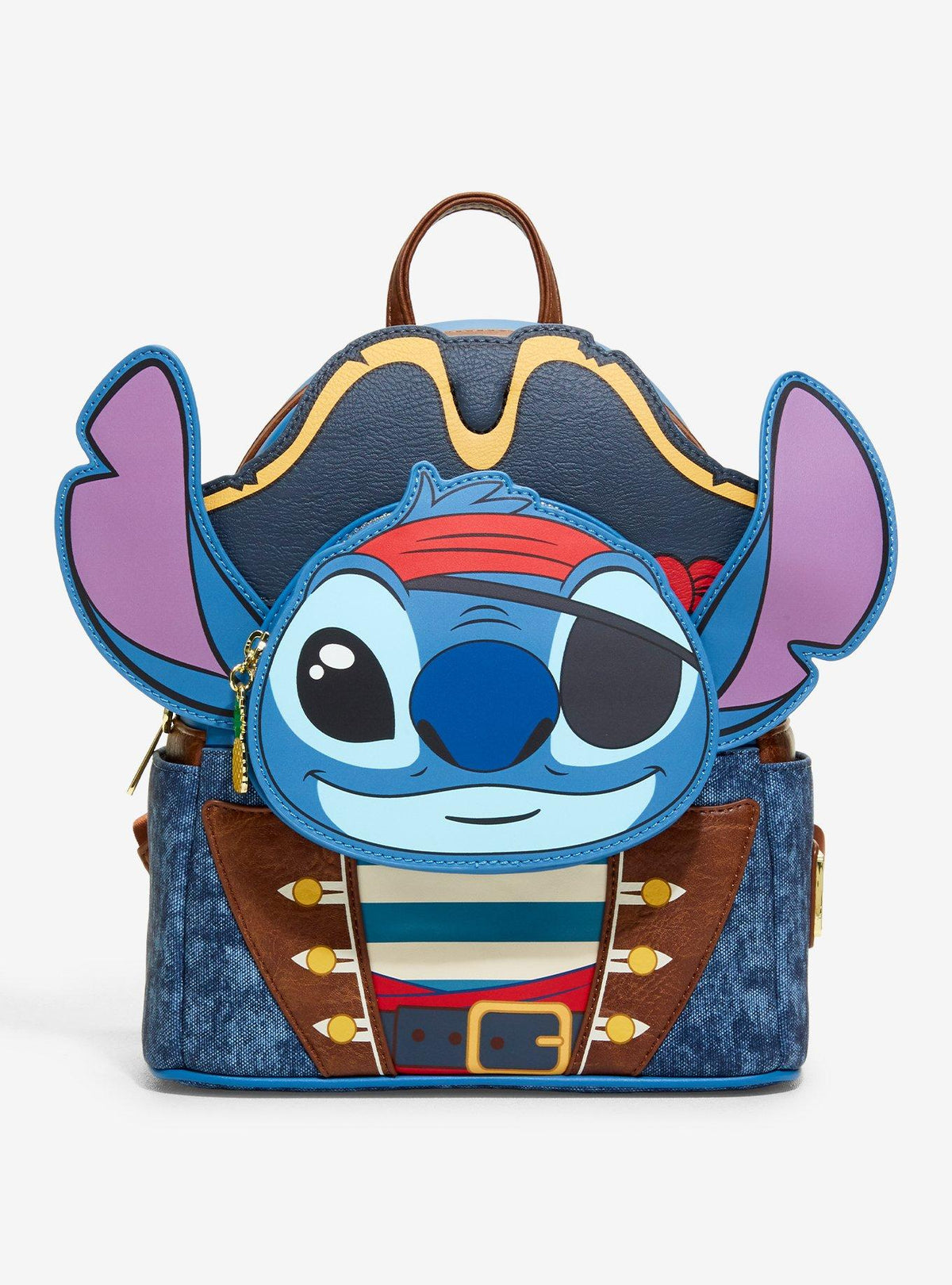 Lilo & Stitch Pirate Stitch Figural Mini Backpack