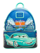 Flo's V8 Cafe Glow-in-the-Dark Mini Backpack Exclusive Loungefly Disney Pixar Cars