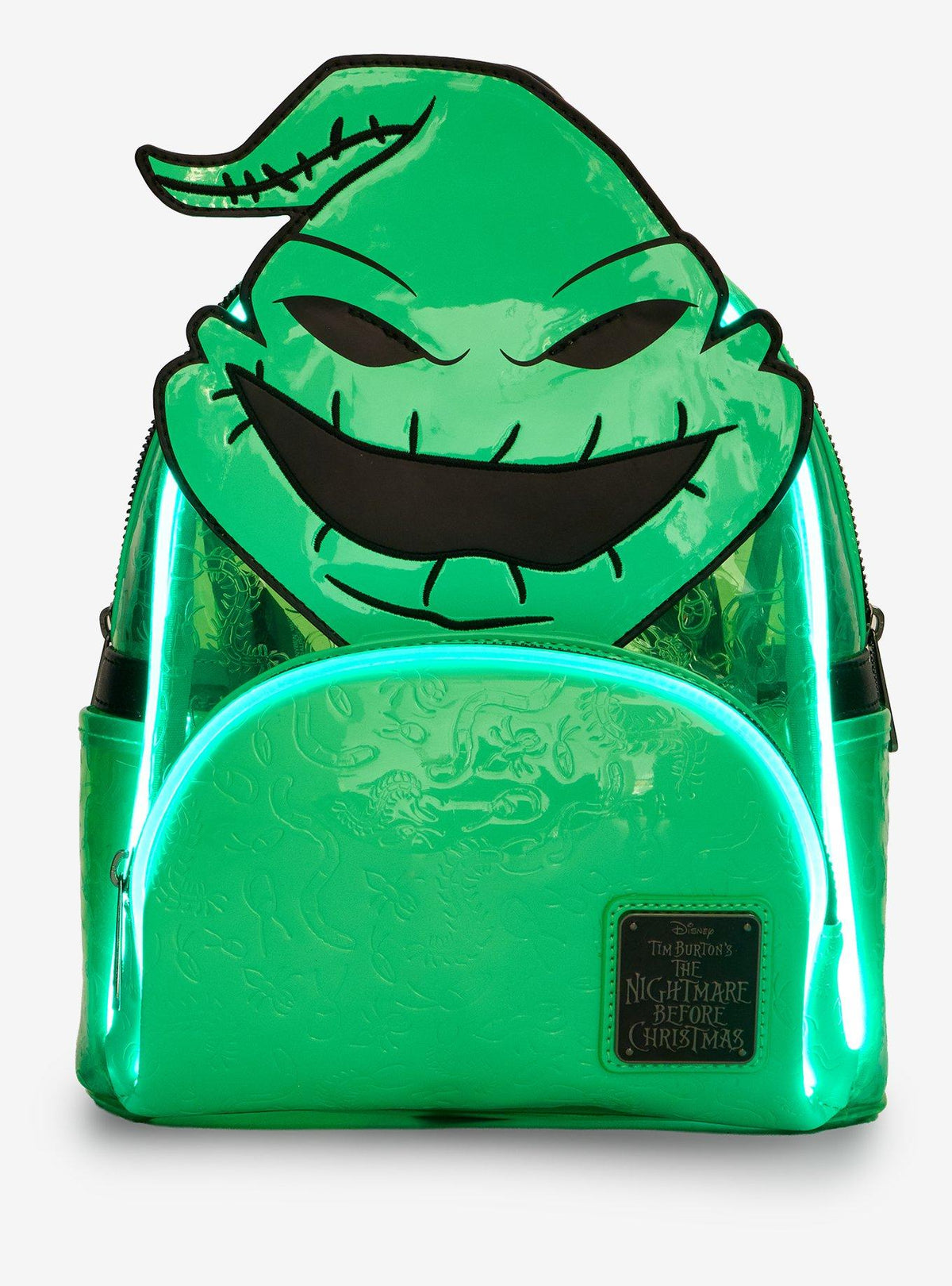 The Nightmare Before Christmas Oogie Boogie Translucent Light-Up Mini Backpack