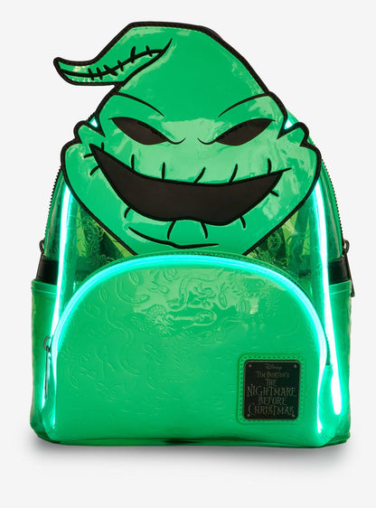The Nightmare Before Christmas Oogie Boogie Translucent Light-Up Mini Backpack