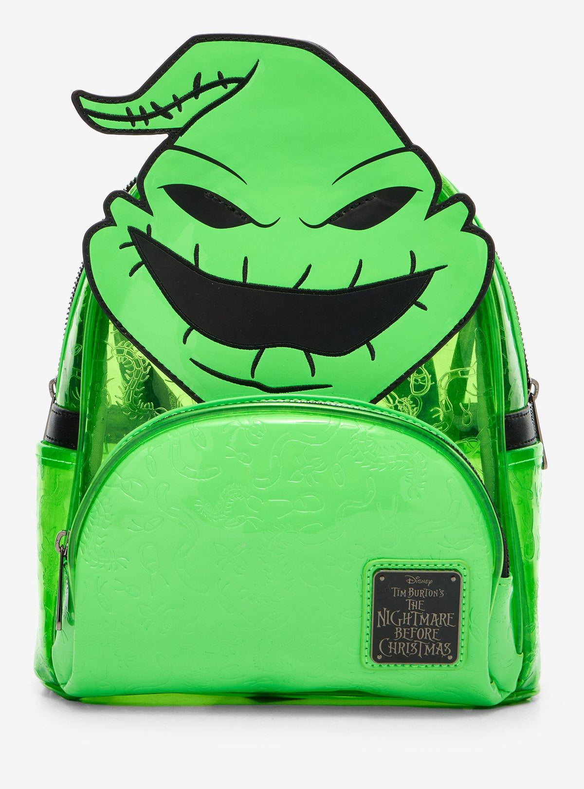 The Nightmare Before Christmas Oogie Boogie Translucent Light-Up Mini Backpack front
