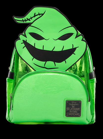 The Nightmare Before Christmas Oogie Boogie Translucent Light-Up Mini Backpack front