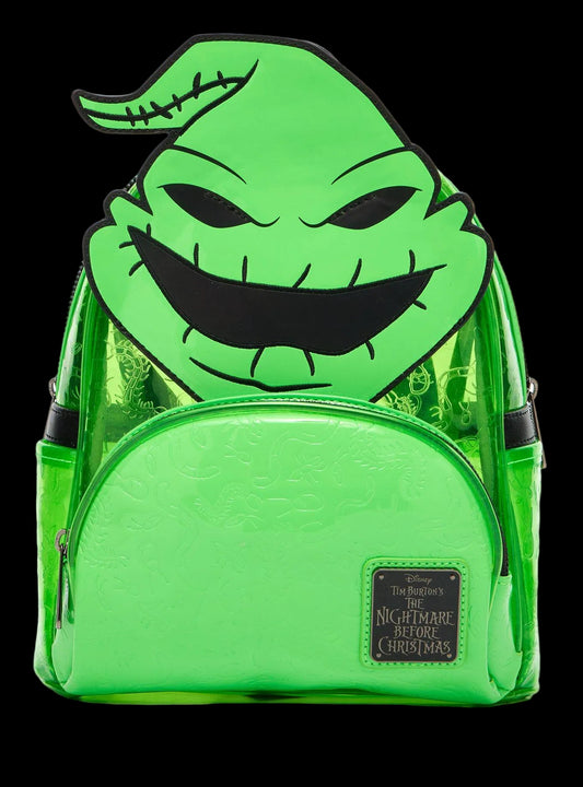 The Nightmare Before Christmas Oogie Boogie Translucent Light-Up Mini Backpack front