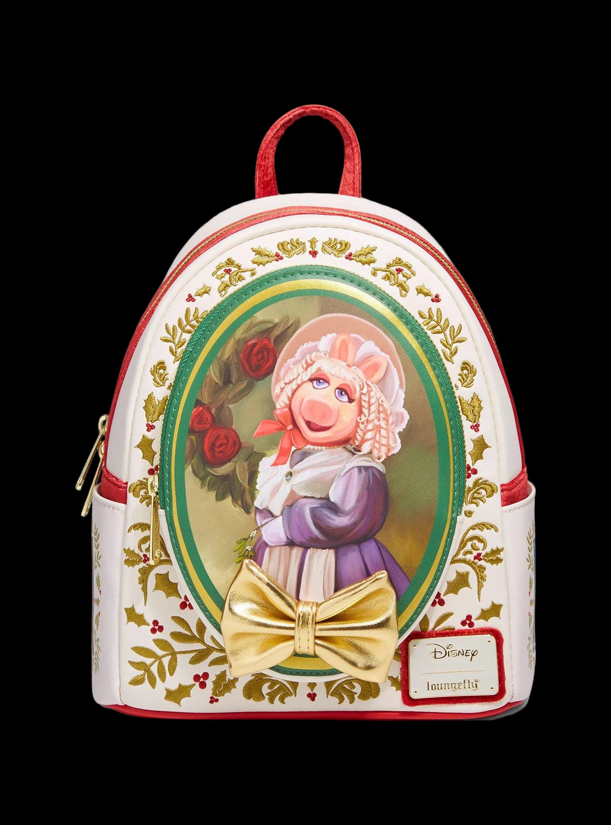The Muppet Christmas Carol Miss Piggy Mini Backpack front