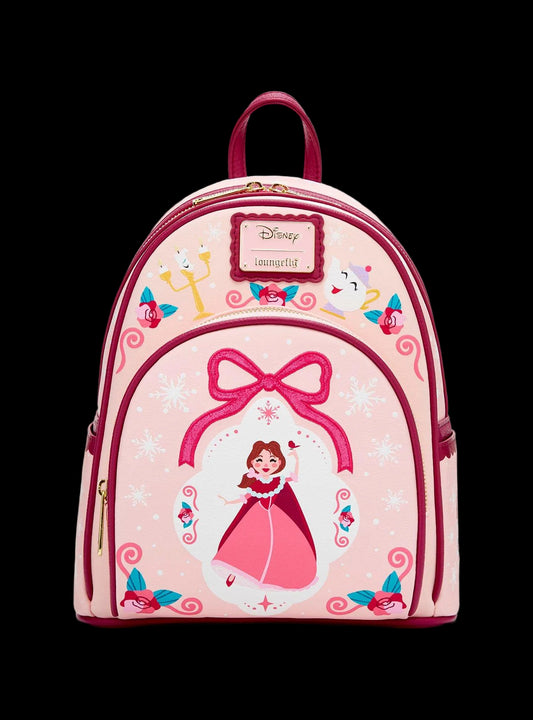 Beauty and the Beast: The Enchanted Christmas Belle Mini Backpack front