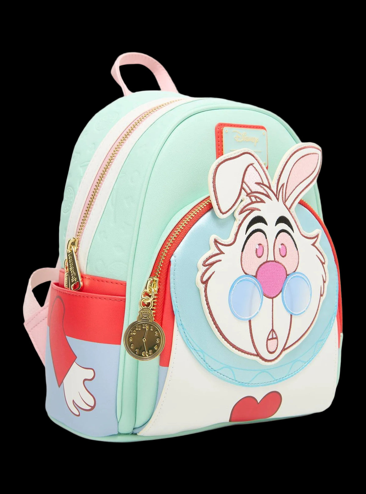 Alice in Wonderland White Rabbit Figural Mini Backpack
