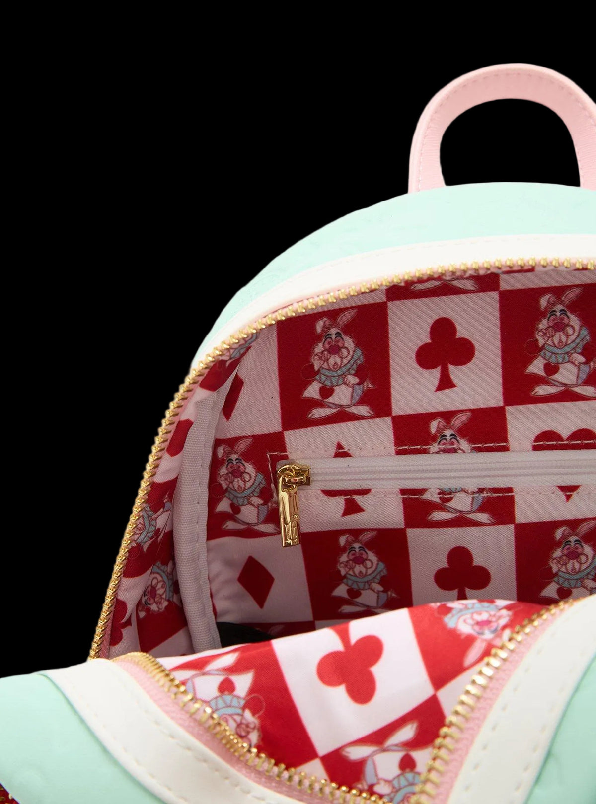 Alice in Wonderland White Rabbit Figural Mini Backpack