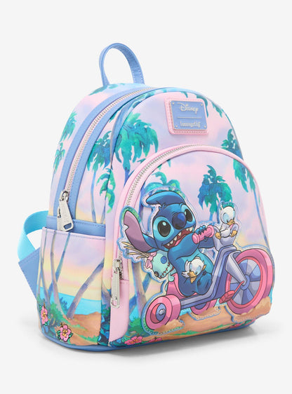 Lilo & Stitch Stitch & Scrump Duck Biking Mini Backpack