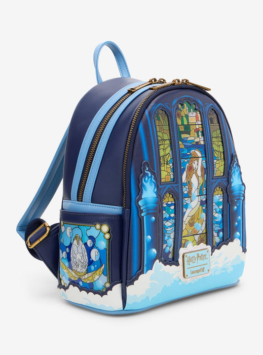Harry Potter Mermaid Stained Glass Window Figural Mini Backpack