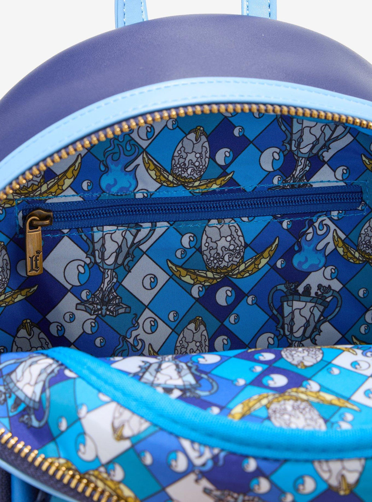 Harry Potter Mermaid Stained Glass Window Figural Mini Backpack
