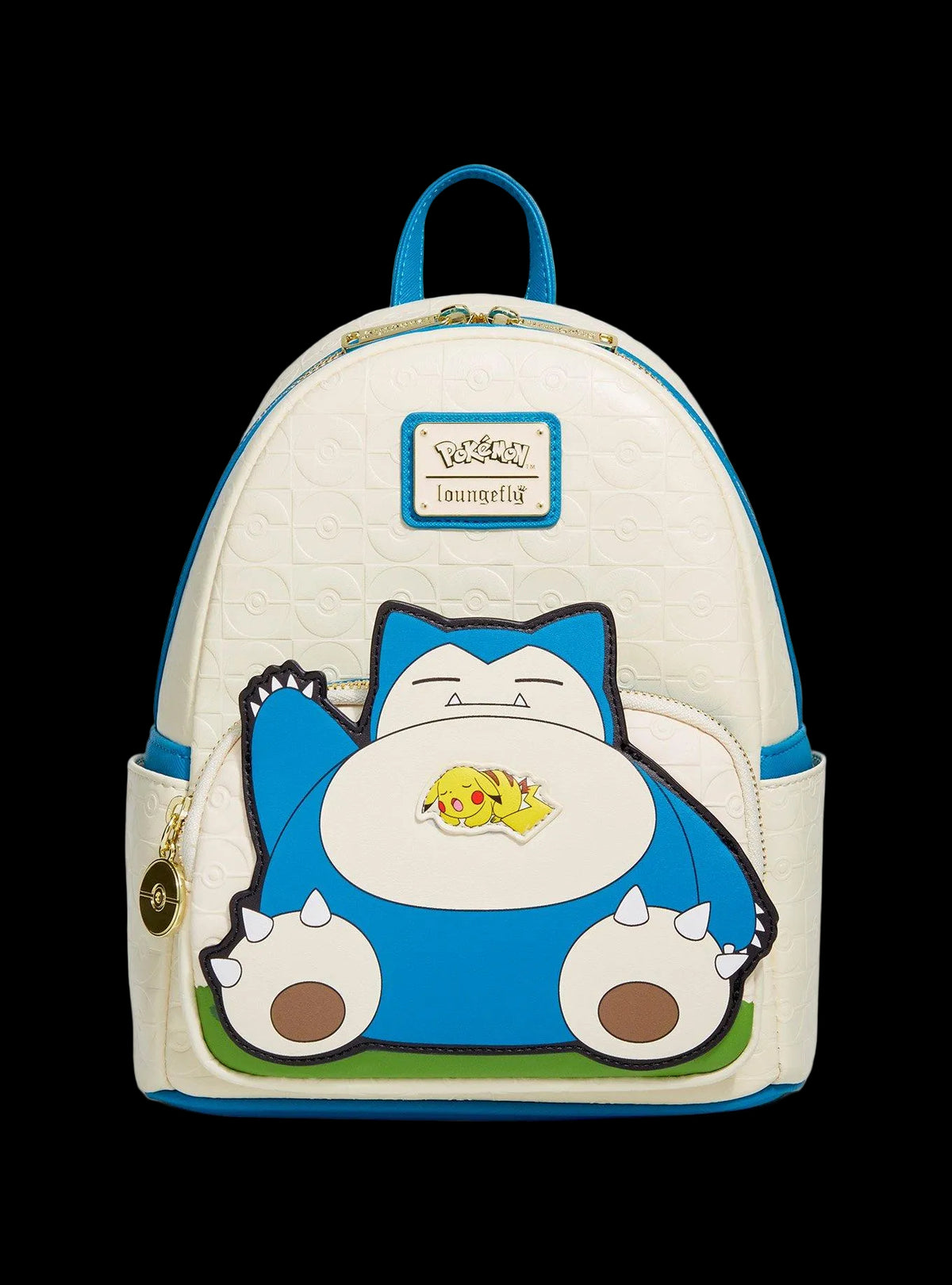 Pokémon Snorlax & Pikachu Sleeping Mini Backpack front