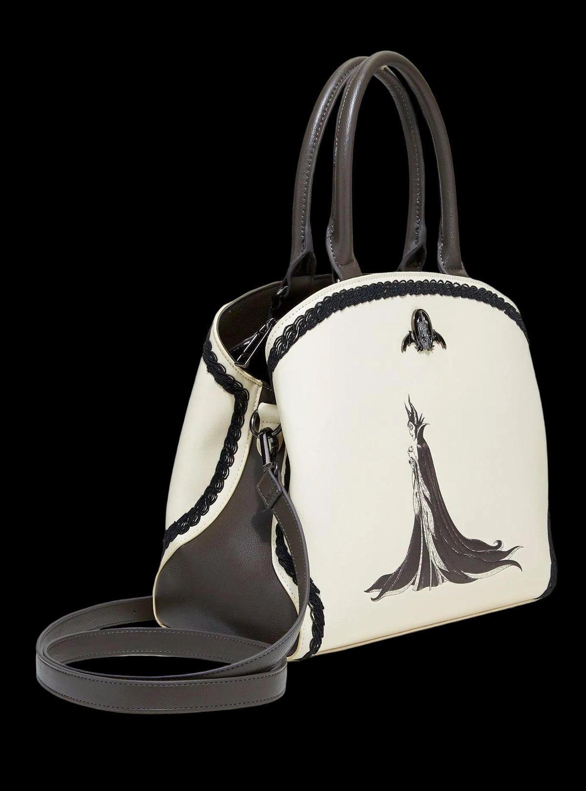 Sleeping Beauty Maleficent Tonal Crossbody Bag