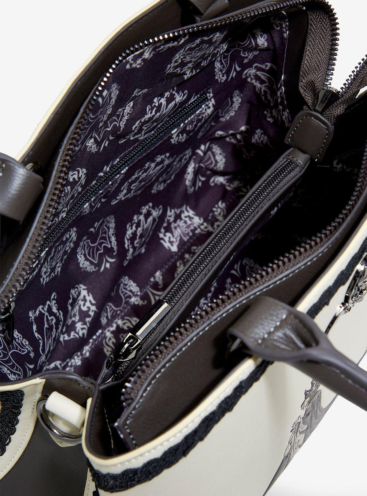 Sleeping Beauty Maleficent Tonal Crossbody Bag