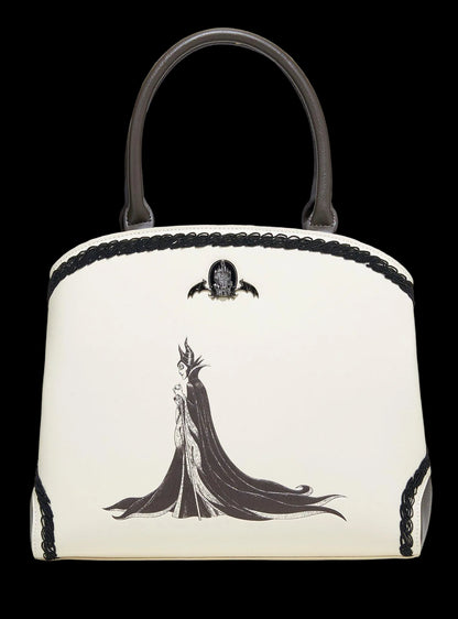 Sleeping Beauty Maleficent Tonal Crossbody Bag front