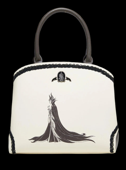 Sleeping Beauty Maleficent Tonal Crossbody Bag front